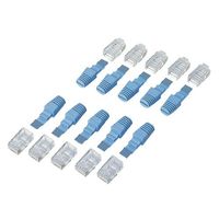 ELECOM LD-FRJ45T10 スーパーフラットケーブル用RJ45コネクタ (LD-FRJ45T10)画像