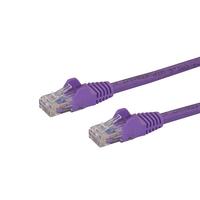 StarTech 10m Cat6ケーブル パープル 爪折れ防止カバー付き N6PATC10MPL (N6PATC10MPL)画像
