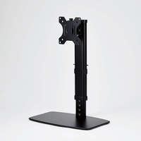 ELECOM DPA-VL01BK ディスプレイスタンド/昇降タイプ/10段階/ブラック (DPA-VL01BK)画像