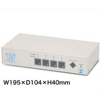 PLAT’HOME 【キャンペーンモデル】PShare A4 + PS/2ケーブル 1.8m 2本 バンドルセット (S/A4-P2/C)画像