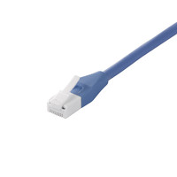 BUFFALO ツメの折れないクロスケーブル CAT5e 5m ブルー (BL5ETNX50BL)画像