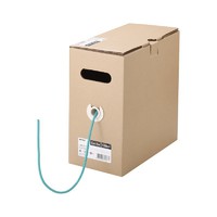 BUFFALO BL5E1000GR BL5E1000GR Cat5e LANケーブル 100m 単線 グリーン (BL5E1000GR)画像