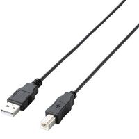 ELECOM エコUSB2.0ケーブル/A-Bタイプ/エコ/2m/ブラック U2C-JB20BK (U2C-JB20BK)画像