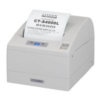 シチズン・システムズ ラインサーマルプリンタCT-S4000 パラレルI/Fモデル (CT-S4000PAJ-WH)画像