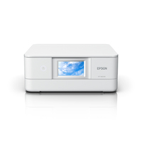 EPSON A4カラーインクジェット複合機/Colorio/多機能/6色/有線・無線LAN/Wi-Fi Direct/両面/4.3型ワイドタッチパネル/ホワイト (EP-882AW)画像