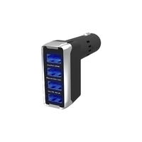 カシムラ DC-023 DC-9.6A-リバーシブルUSB 4ポート 自動判定 (DC-023)画像