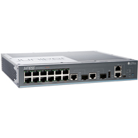 EX2200-C compact, fanless, 12-port 10/100/1000BaseT and 2 Dual-Purpose(10/100/1000BaseT or SFP)  uplink ports(optics not includesd) (初年度基本サービス含む)