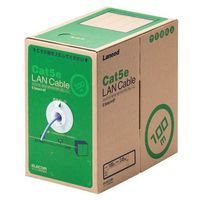 ELECOM RoHS対応LANケーブル/CAT5E/100m/パープル/簡易パッケージ (LD-CT2/PU100/RS)画像