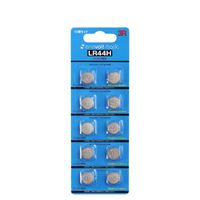 3R 3R-LR44H アルカリボタン電池 1.5V 10個セット (3R-LR44H)画像