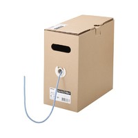 BUFFALO BL5EW1000BL BL5EW1000BL Cat5e LANケーブル 100m 撚線 ブルー (BL5EW1000BL)画像