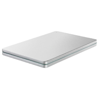I.O DATA USB3.2Gen1(USB 3.0)ポータブルHDD「カクうす」1TB Silver×Green (HDPX-UTSC1S)画像