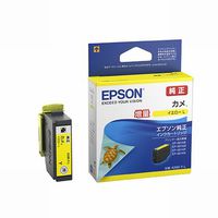 EPSON KAM-Y-L インクカートリッジ カメ(イエロー増量) (KAM-Y-L)画像