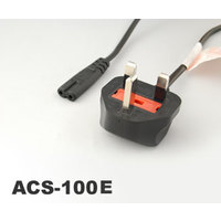 三栄電機 ACケーブル(英国用/対応機種:BLM-58・BLE-58・BL-112・uTP-58E) (ACS-100E)画像