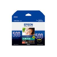 EPSON 写真用紙<光沢> (L判/500枚) (KL500PSKR)画像