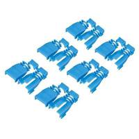 BUFFALO BLAARJ45BL6 後付け用コネクター保護カバー6個入り ブルー (BLAARJ45BL6)画像