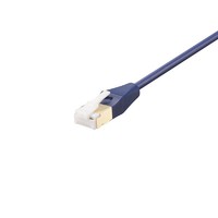 BUFFALO BL8TS100BL ツメ折れないCat8 LANケーブルスリム 10m ブルー (BL8TS100BL)画像