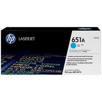 Hewlett-Packard 651A シアン トナーカートリッジ (CE341A)画像
