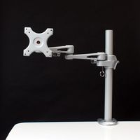 サンコー 4軸式スウィベルモニターアーム2 シルバー MARM7220S (MARM7220S)画像