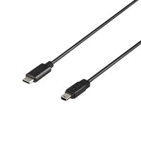 BUFFALO BU2CMN15BK USB2.0ケーブル C-miniB 1.5m ブラック (BU2CMN15BK)画像