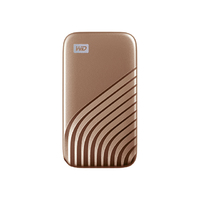 Western Digital WDBAGF0010BGD-JESN My Passport SSD 2020 Hi-Speed 1TB ゴールド (WDBAGF0010BGD-JESN)画像