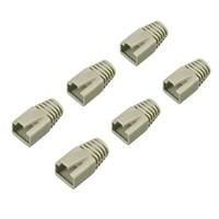 BUFFALO BLABRJ45BE6 先付け用コネクター保護カバー6個入り ベージュ (BLABRJ45BE6)画像