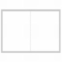 EPSON 支給明細書(A4白紙・2分割)ミシン目 1000枚入り (Q34B)画像