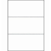 BSLシステム研究所 A4HF3-0 マルチプリント用紙 A4三面付き単票 (A4HF3-0)画像