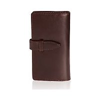 KING JIM デジタル名刺ホルダー「PITREC(ピットレック)」専用本革製ケース (DNC1-BR)画像