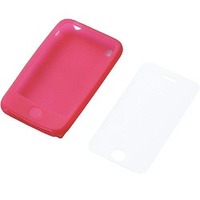 iPhone 3GS 2009/シリコンケース/ピンク MPA-P09SCPN