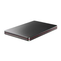 I.O DATA USB 3.0/2.0ポータブルハードディスク「カクうす」1TB Black×Red (HDPX-UTS1K)画像