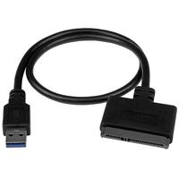 2.5インチSATA - USB 3.1 アダプタケーブル USB 3.1 Gen 2(10 Gbps) 2.5インチSATA SSD/HDD対応 USBバスパワー対応画像