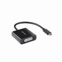 BUFFALO BDCDVBK ディスプレイ変換アダプタ USB Type-C – DVI ブラック (BDCDVBK)画像