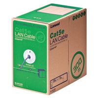 ELECOM RoHS対応LANケーブル/CAT5E/300m/パープル/簡易パッケージ (LD-CT2/PU300/RS)画像