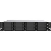 QNAP TS-1273AU-RP 12×3.5inchドライブベイ HDDレス ラック型NAS (TS-1273AU-RP)画像