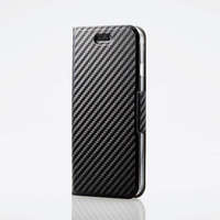 ELECOM iPhone SE 第3世代/SE 第2世代/8/7/カーボン調(ブラック) (PM-A22SPLFUCB)画像