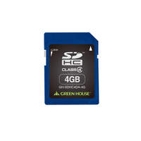 GREENHOUSE SDHCカード 4GB クラス4 +データ復旧サービス GH-SDHC4DA-4G (GH-SDHC4DA-4G)画像