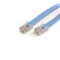 StarTech 1.8m シスコ準拠コンソールケーブル RJ45 オス/オス ROLLOVERMM6 (ROLLOVERMM6)画像