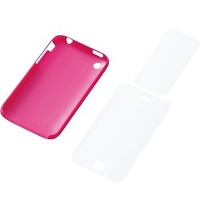 iPhone 3GS 2009/シェルカバー/ピンク MPA-P09PVPN
