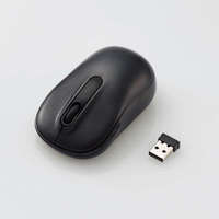 ELECOM M-DY11DRSKBK 無線マウス/光学式/Mサイズ/抗菌/ブラック (M-DY11DRSKBK)画像