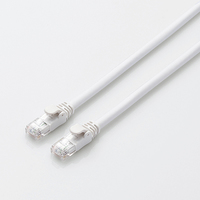 ELECOM LANケーブル/CAT6A/スタンダード/1m/ホワイト LD-GPA/WH1 (LD-GPA/WH1)画像