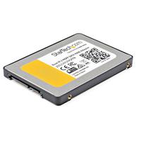 2x M.2 SSD - 2.5インチSATA 変換ケース 25S22M2NGFFR画像