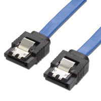 ainex ラッチ付 シリアルATAケーブル 30cm (SAT-3103BL)画像