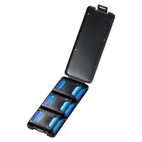 サンワサプライ SDカードケース(6枚収納・ブラック) FC-MMC23SDBK (FC-MMC23SDBK)画像