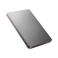 I.O DATA USB 3.0/2.0ポータブルハードディスク「カクうす」2TB Black×Red (HDPX-UTS2K)画像