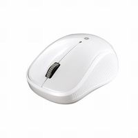 BUFFALO BSMBB100WH Bluetooth BlueLED 静音 3ボタンマウス ホワイト (BSMBB100WH)画像