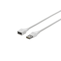 BUFFALO BSUAADU230WHA どっちもUSB2.0延長ケーブル 3m ホワイト (BSUAADU230WHA)画像