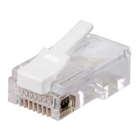 BUFFALO ETPCRJ45ET100 RJ45 LANコネクター カテゴリー5e対応 100個入り (ETPCRJ45ET100)画像