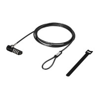 BUFFALO BLD4W 4桁ダイヤル錠+ワイヤー付 (BLD4W)画像