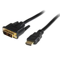 StarTech 0.5m HDMI – DVI-D 変換ケーブル オス/オス HDDVIMM50CM (HDDVIMM50CM)画像