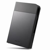 HD-PZN1.0U3-B ICカード対応 耐衝撃 ポータブルHDD 1TB ブラック画像